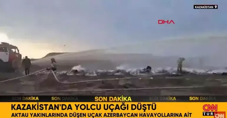 Son dakika... Azerbaycan Hava yollarına ait uçak Kazakistan’da düştü! Yetkililerden kritik açıklama 