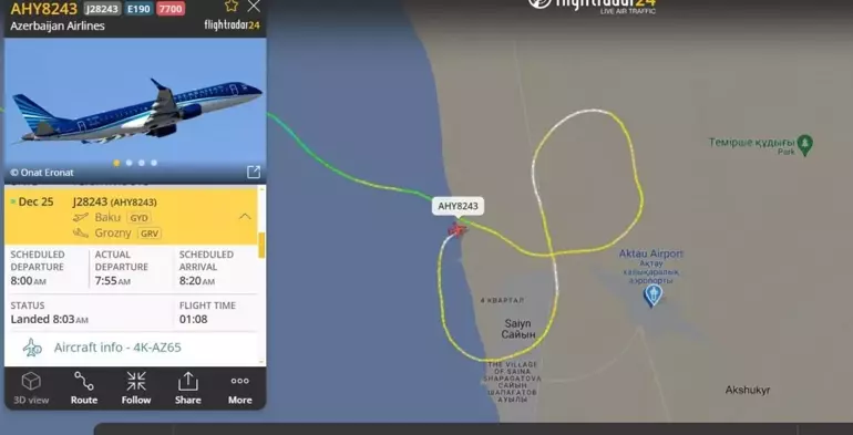 Son dakika... Azerbaycan Hava yollarına ait uçak Kazakistan’da düştü! Yetkililerden kritik açıklama 