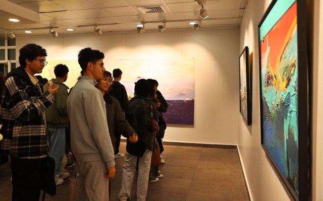 Samsun'da Hasret Yavuz'un kişisel resim sergisi sanatseverlerle buluştu