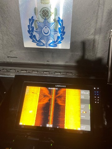 Samsun'da kaybolan balıkçılara ait tekne suyun derinlerinde fotoğraflandı