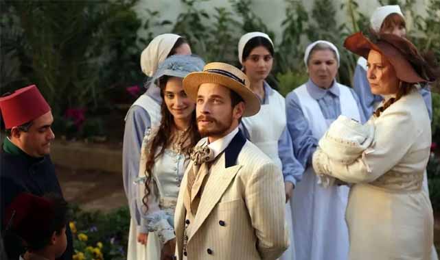 Şakir Paşa Ailesi'nin köşkü küle döndü! Çekimler ertelendi