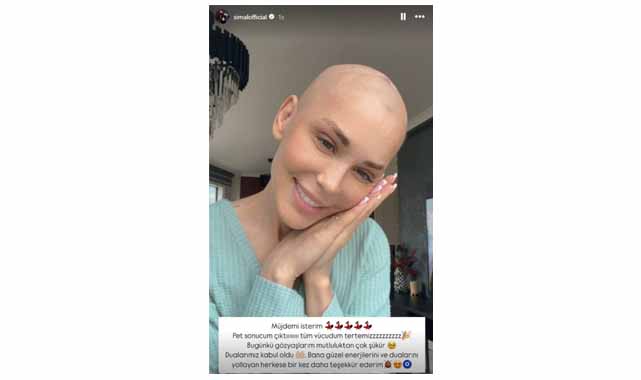 Şarkıcı Şimal'dan iyi haber! Bir kez daha kanseri yendi