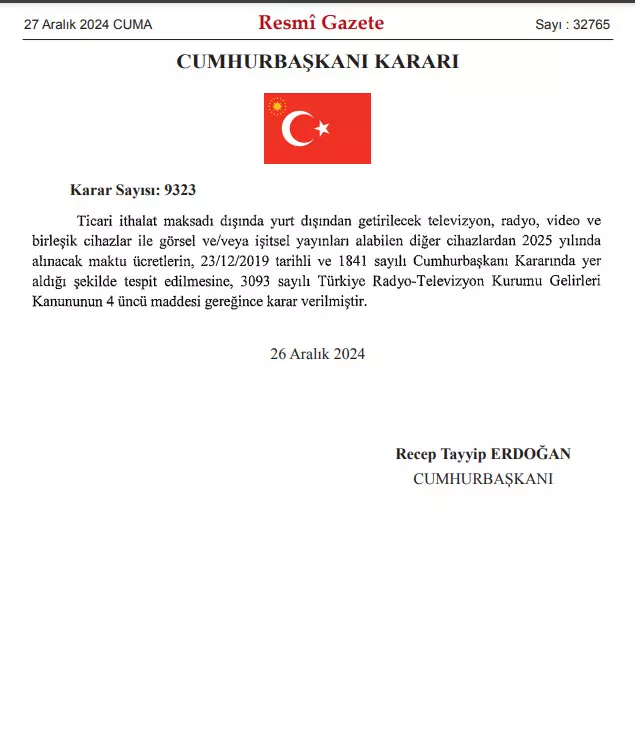 Yurtdışı telefonlarının bandrol zammı belli oldu: Resmi Gazete’de yayımlandı!