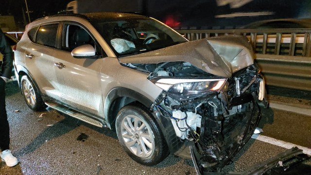 Samsun'un Tekkeköy ilçesinde zincirleme trafik kazası