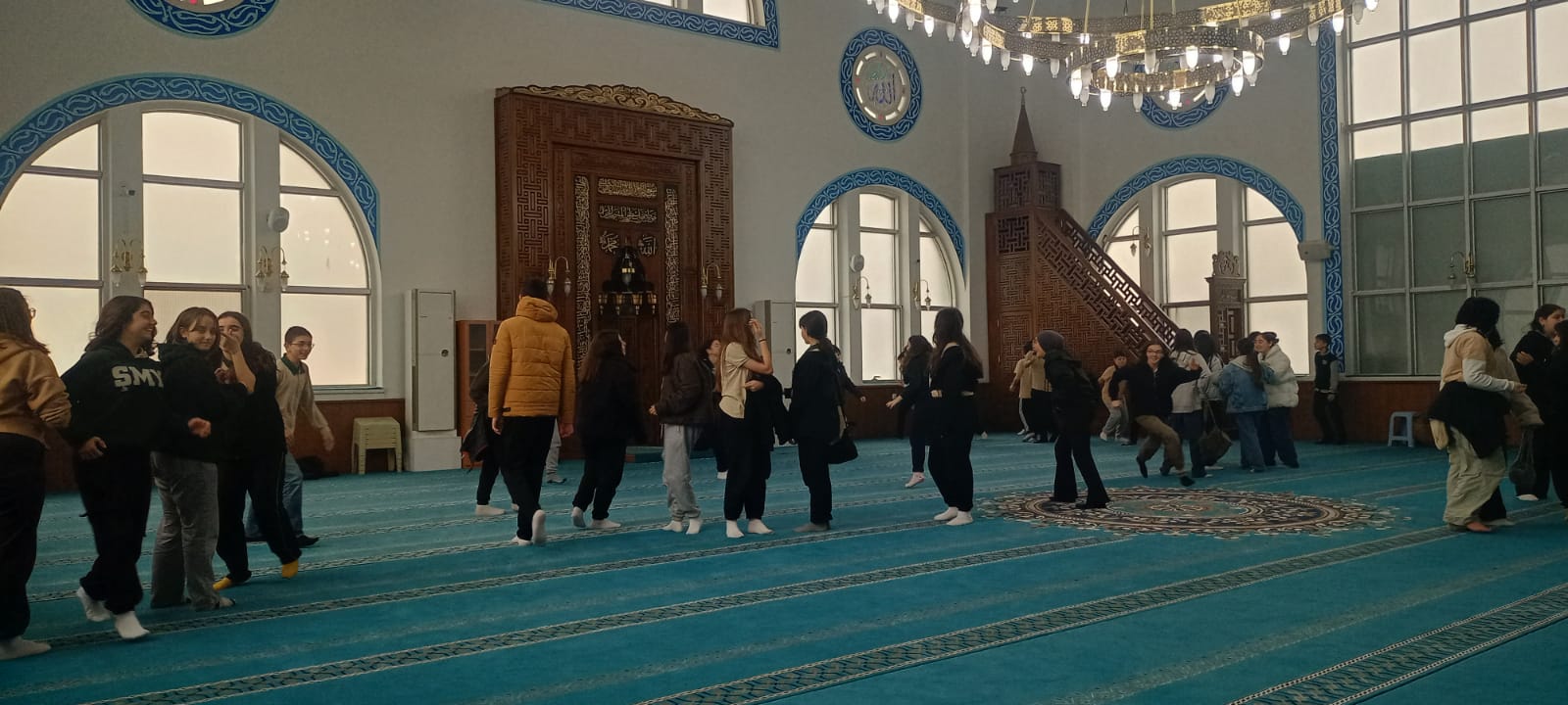 Samsun'da öğrencilere manevi duygu yüklü gezi