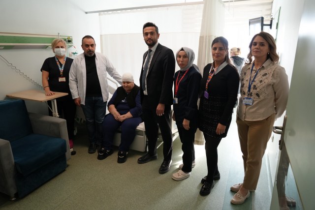 Gürcistanlı vatandaş Samsun Eğitim ve Araştırma Hastanesi'nde yeniden yaşam buldu