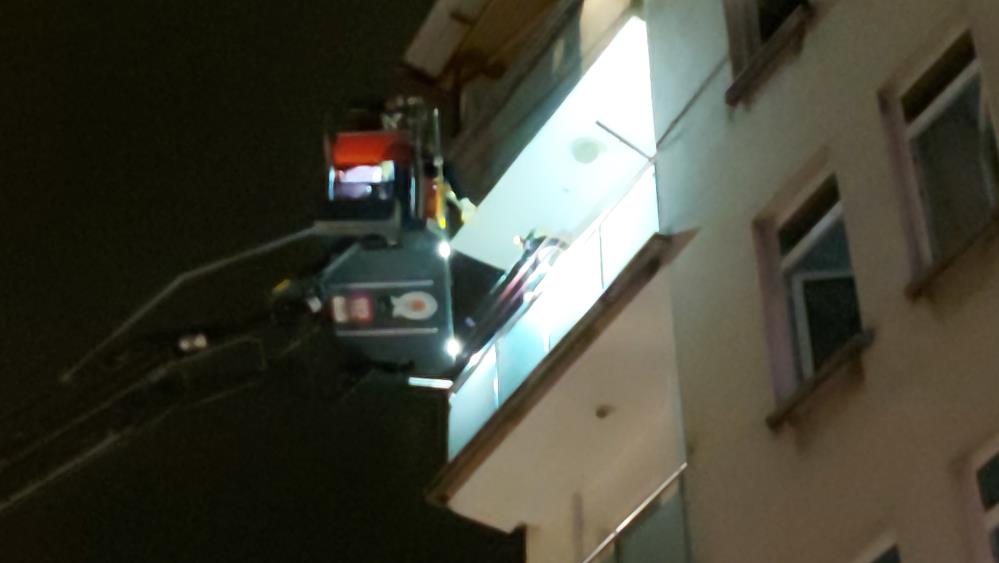 Samsun'da feci yangın! Hastaneye kaldırıldılar