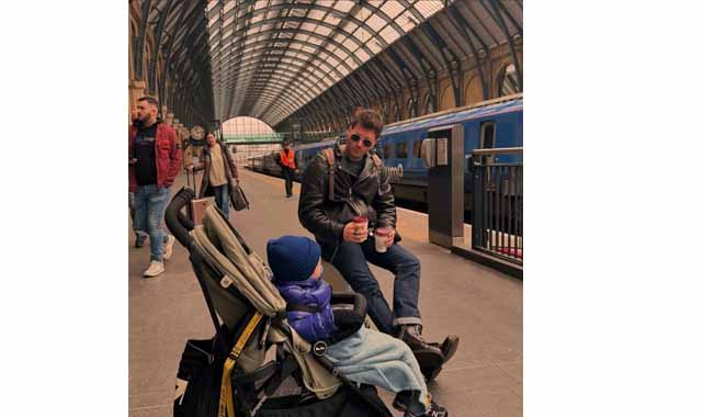 Kıvanç Tatlıtuğ ve oğlu Kurt Efe'den yeni poz