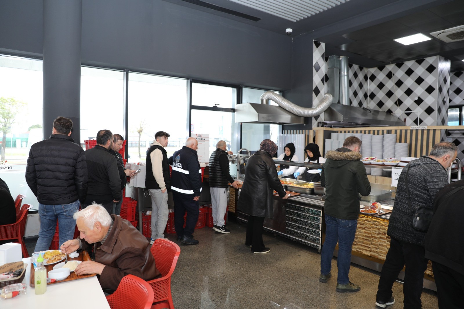 Samsun'da 153 Restoranlar yarım milyon kişiye hizmet verdi