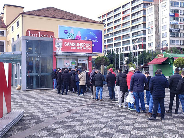 Karadeniz derbisi ateşi yandı! Bilet sıraları uzadı