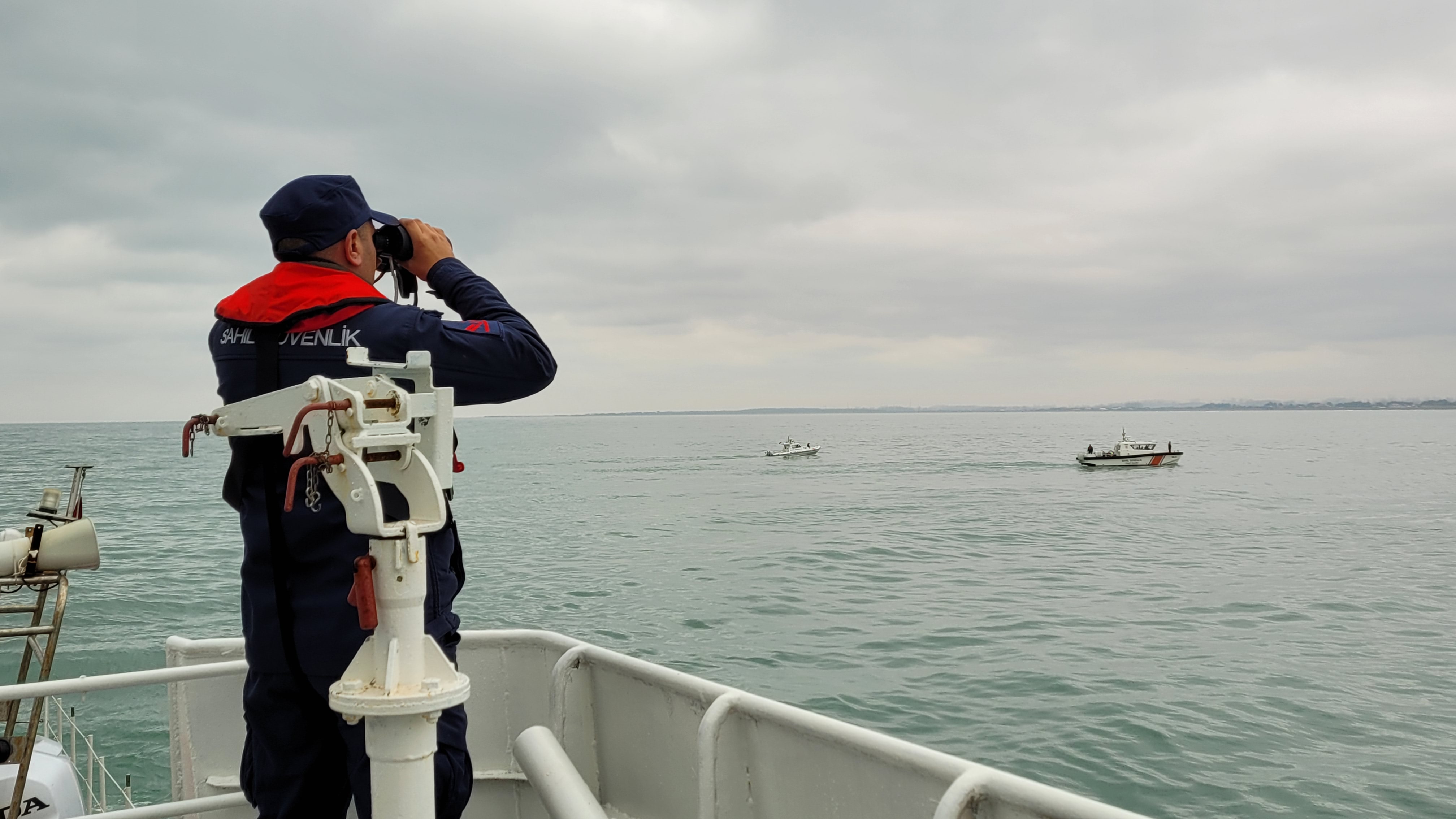 Samsun'da kayıp balıkçı Muharrem Sevgili için ekipler seferber oldu