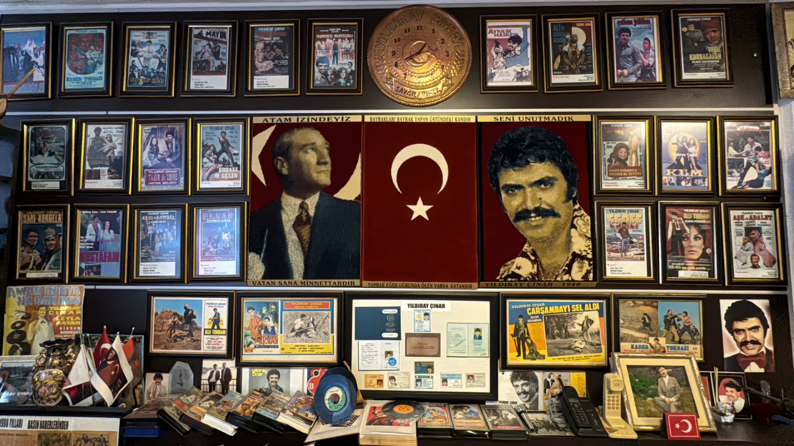 Yıldıray Çınar’ın hatıraları anı evinde yaşatılıyor