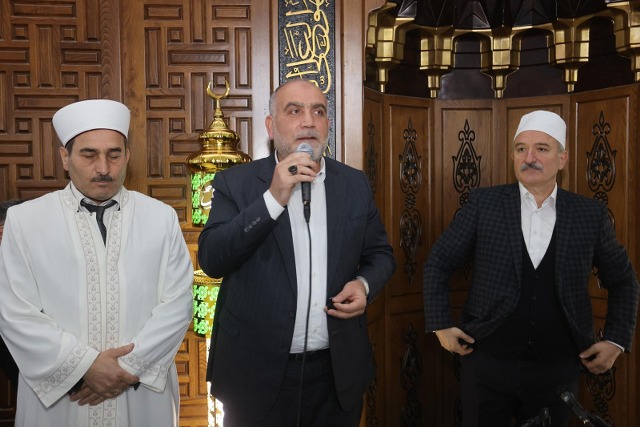 Canik'te Regaip Kandili özel programla kutlandı