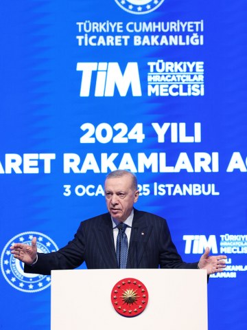 Cumhurbaşkanı Erdoğan ihracat rakamlarını açıkladı