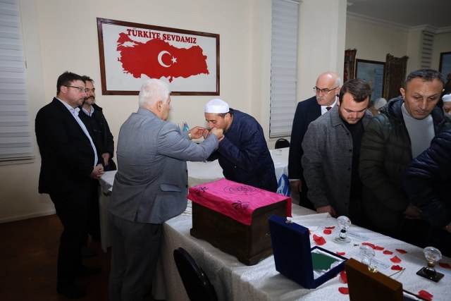 Samsun Bafra'da Mukaddes Emanetler sergisi açıldı