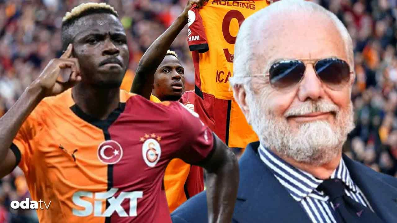 Osimhen Napoli başkanını çıldırttı: “Galatasaray’a söyleyin alsın”