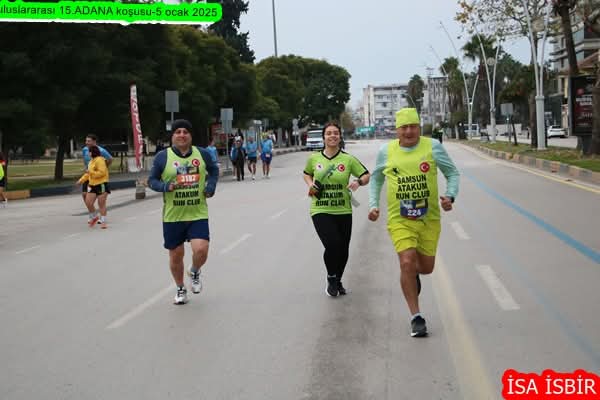 Atakum Run Club Adana Maratonu’nda parladı!