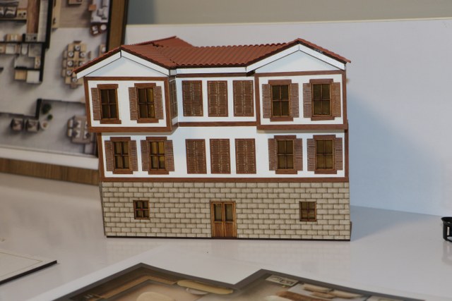 Samsun'da öğrencilerden mimari maket