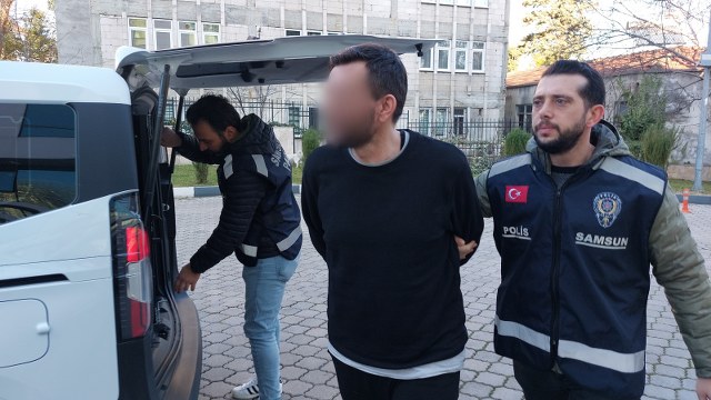 Samsun'da suç makinası firari yakalandı