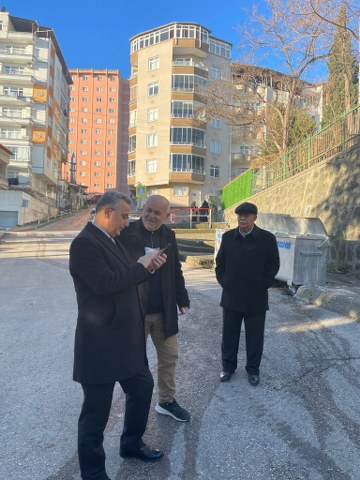 Samsun İlkadım Belediye Başkanı Kurnaz muhtar ziyaretlerine devam ediyor