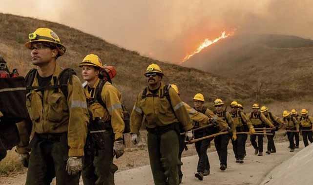 ABD Los Angeles yangınında bir kişi elinde 'alev makinesi' ile yakalandı
