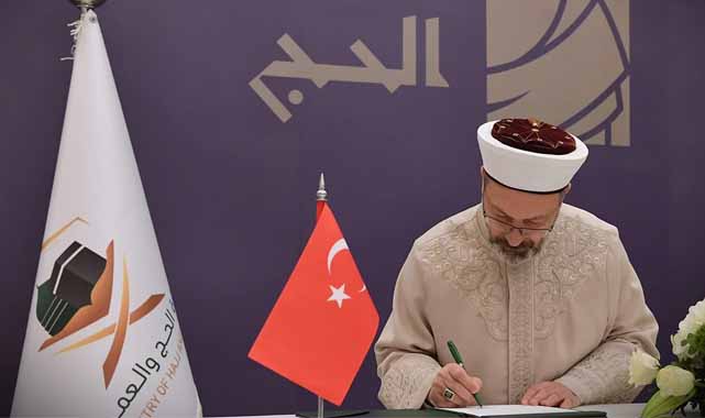 2025 yılı hac protokolü imzalandı