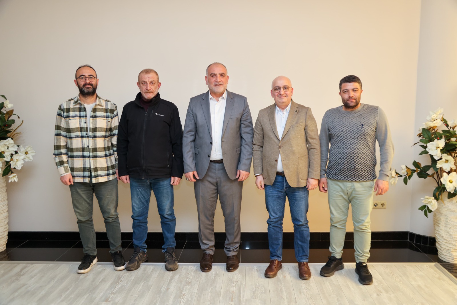 TSYD Samsun şubesi, yeni projeler için belediye başkanlarıyla görüştü