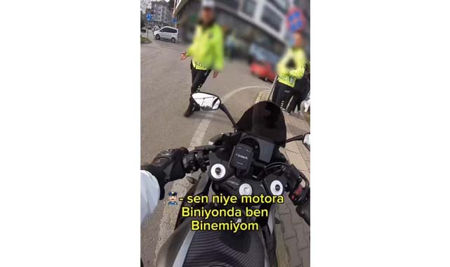 Samsun'da denetimde yüzleri güldüren diyalog