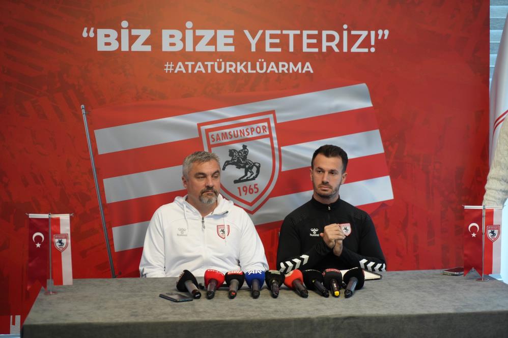 Thomas Reis Samsunspor'un tarihine geçmek istiyor