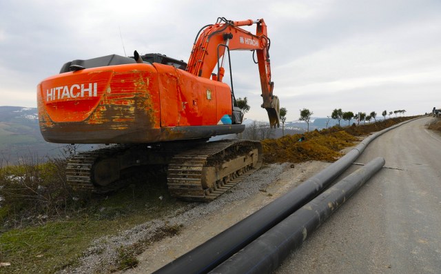 Samsun'da Toybelen Sanayi Sitesi içme suyu deposu tamamlandı