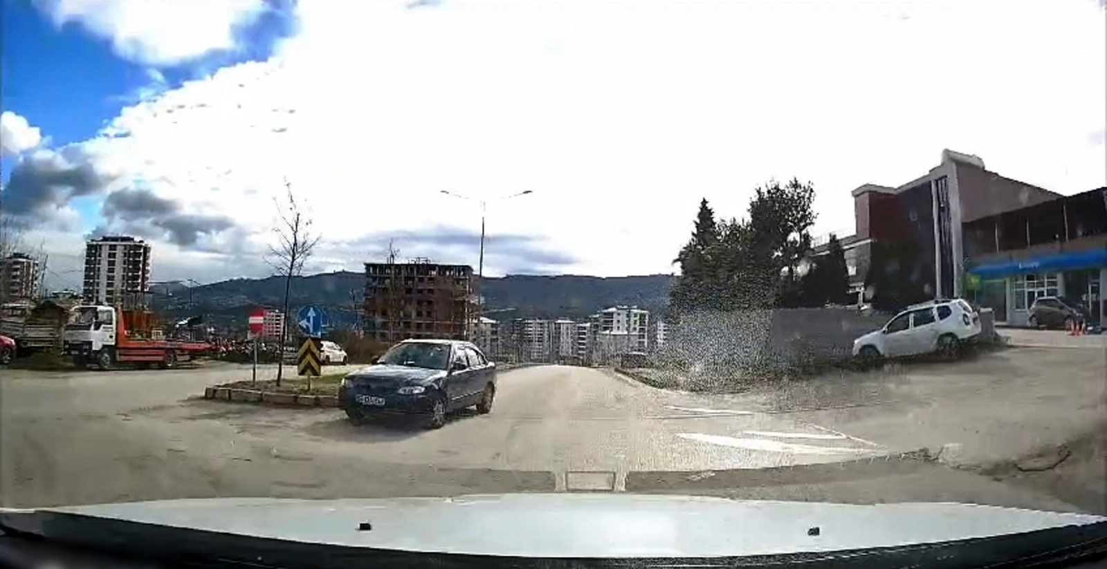 Samsun’da bir ters yön vakası daha: Sürücü trafiği tehlikeye soktu!