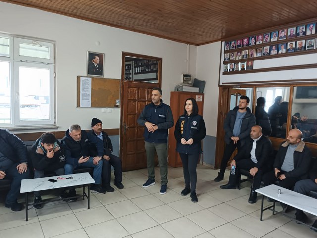 Samsun Hasköy Minibüsçüler Derneğinde SİBERAY programı