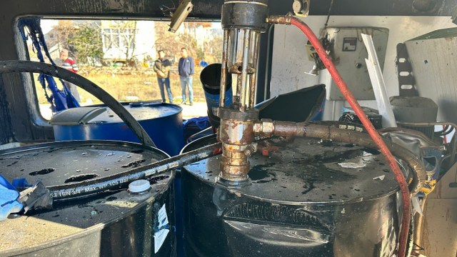 Mobil izolasyon aracında kimyasal madde kazanı patladı