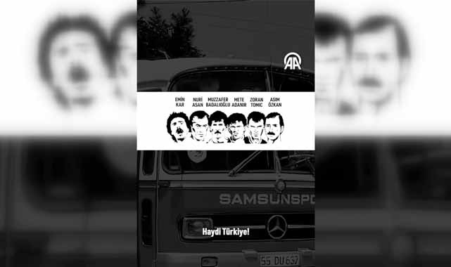 Samsunsporlu futbolcular 'Kara Günün' yıl dönümünde trafik kazalarına 'dur' dedi