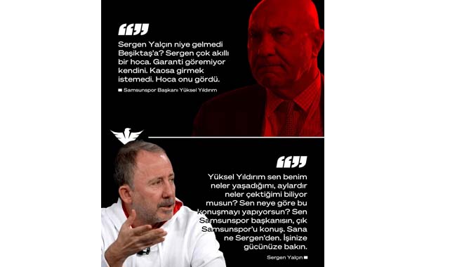 Sergen Yalçın'dan Yüksel Yıldırım'a çok sert tepki