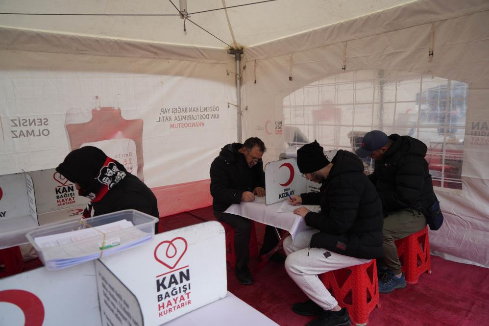 Samsun'da kan bağışlayana maç bileti hediye