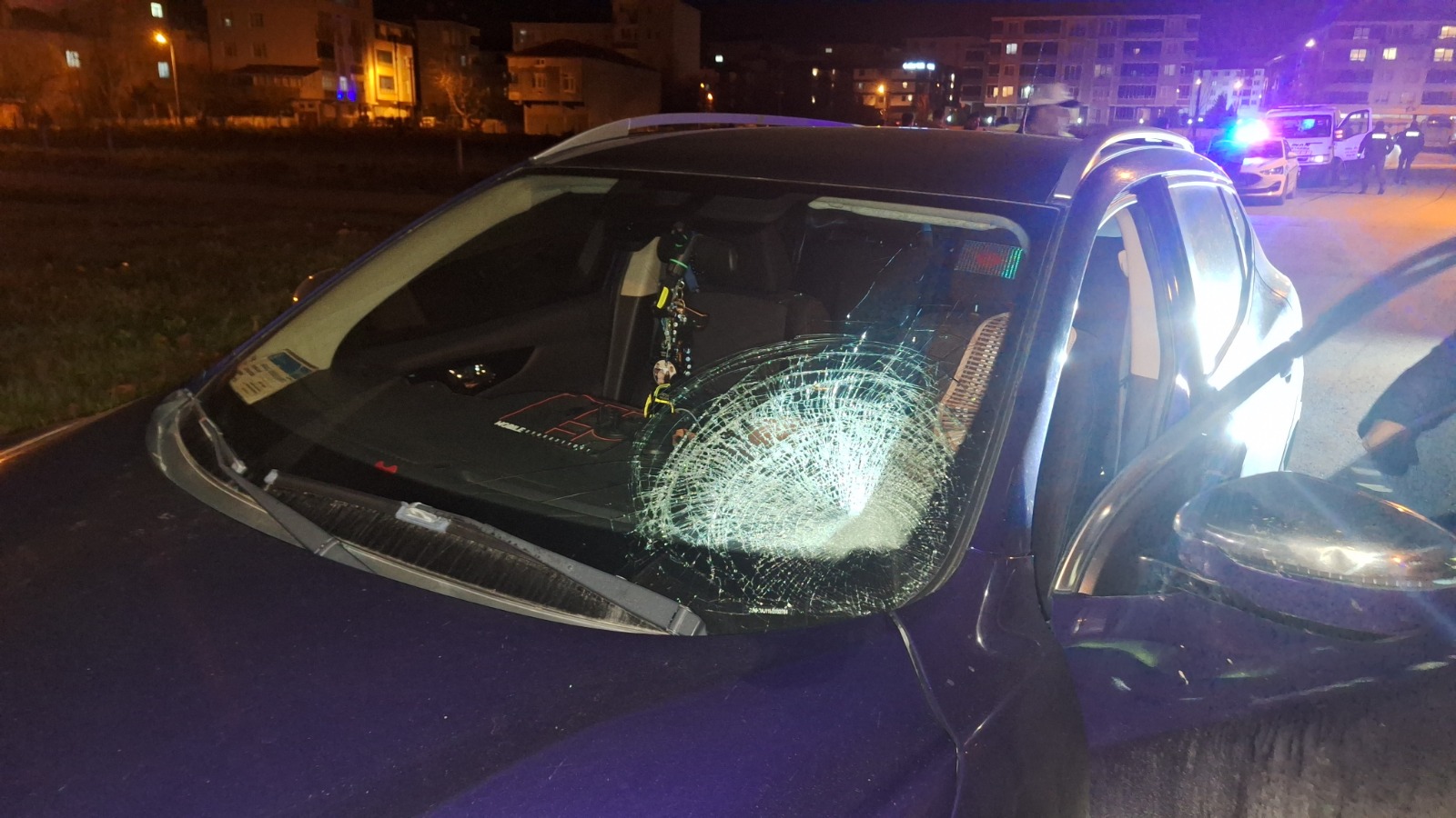 Samsun'da otomobille çarpışan motosikletin sürücüsü yaralandı