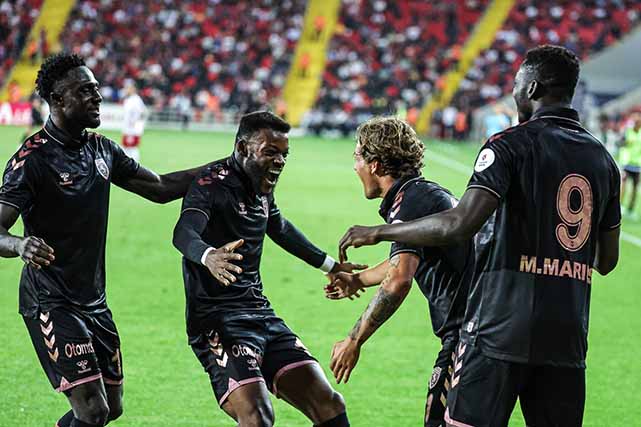 Samsunspor evinde 7 maçtır kaybetmiyor