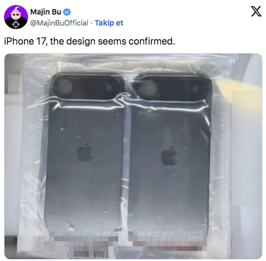 Yeni iPhone 17 tasarımı sızdı: Yeni görseller paylaşıldı