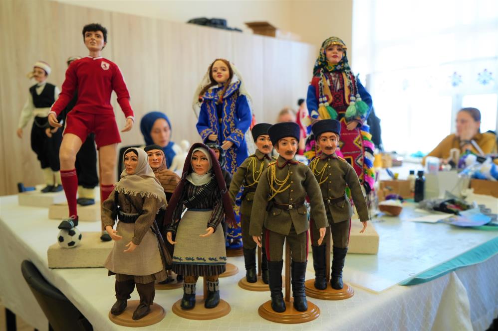 Samsun'da kitre bebekler ilmek ilmek işleniyor