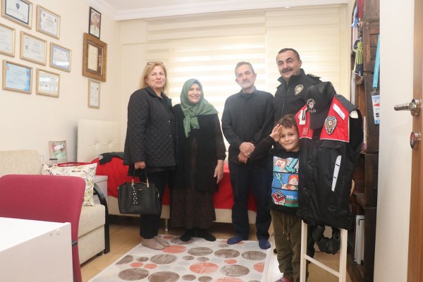 Samsun'da şehit ailelerine devletten sıcak temas