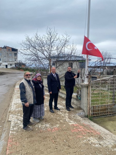 Samsun'da şehit ailelerine devletten sıcak temas