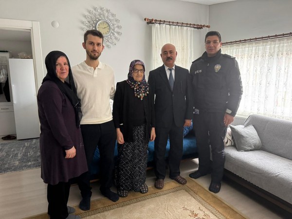 Samsun'da şehit ailelerine devletten sıcak temas