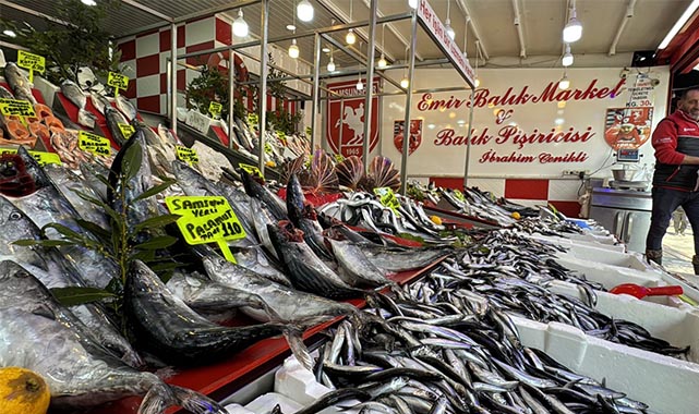 Samsun'da yeni yılda balık fiyatları değişmedi