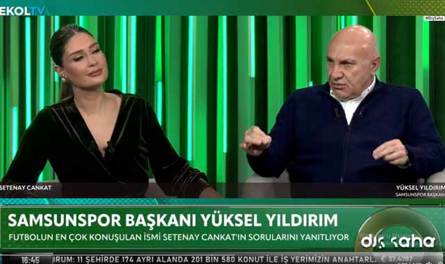 Başkan Yıldırım: Samsunspor'u şampiyon yapacağız