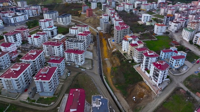 Samsun Atakum'daki Sazak Deresi taşkın riskine karşı ıslah edildi