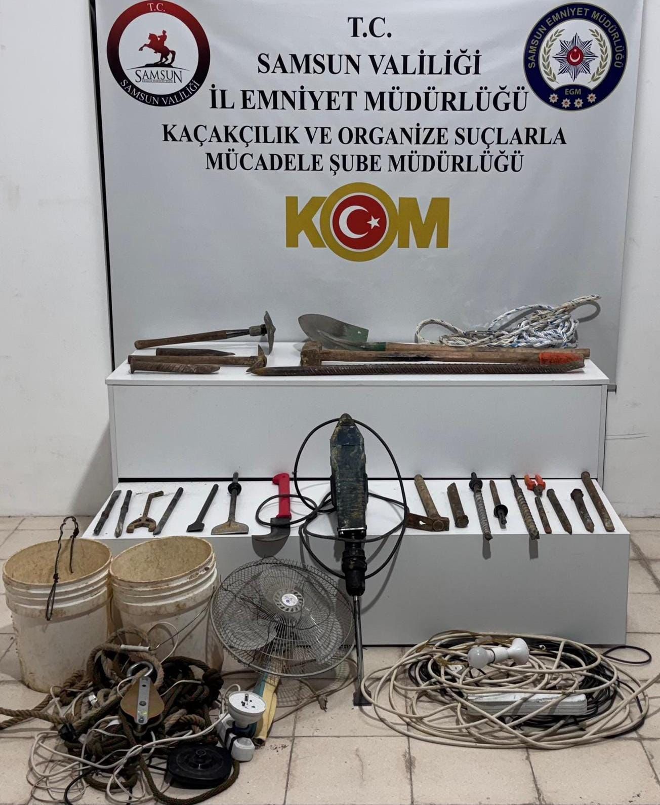 Samsun'da define avcıları SİT alanına girdi! Enselendiler