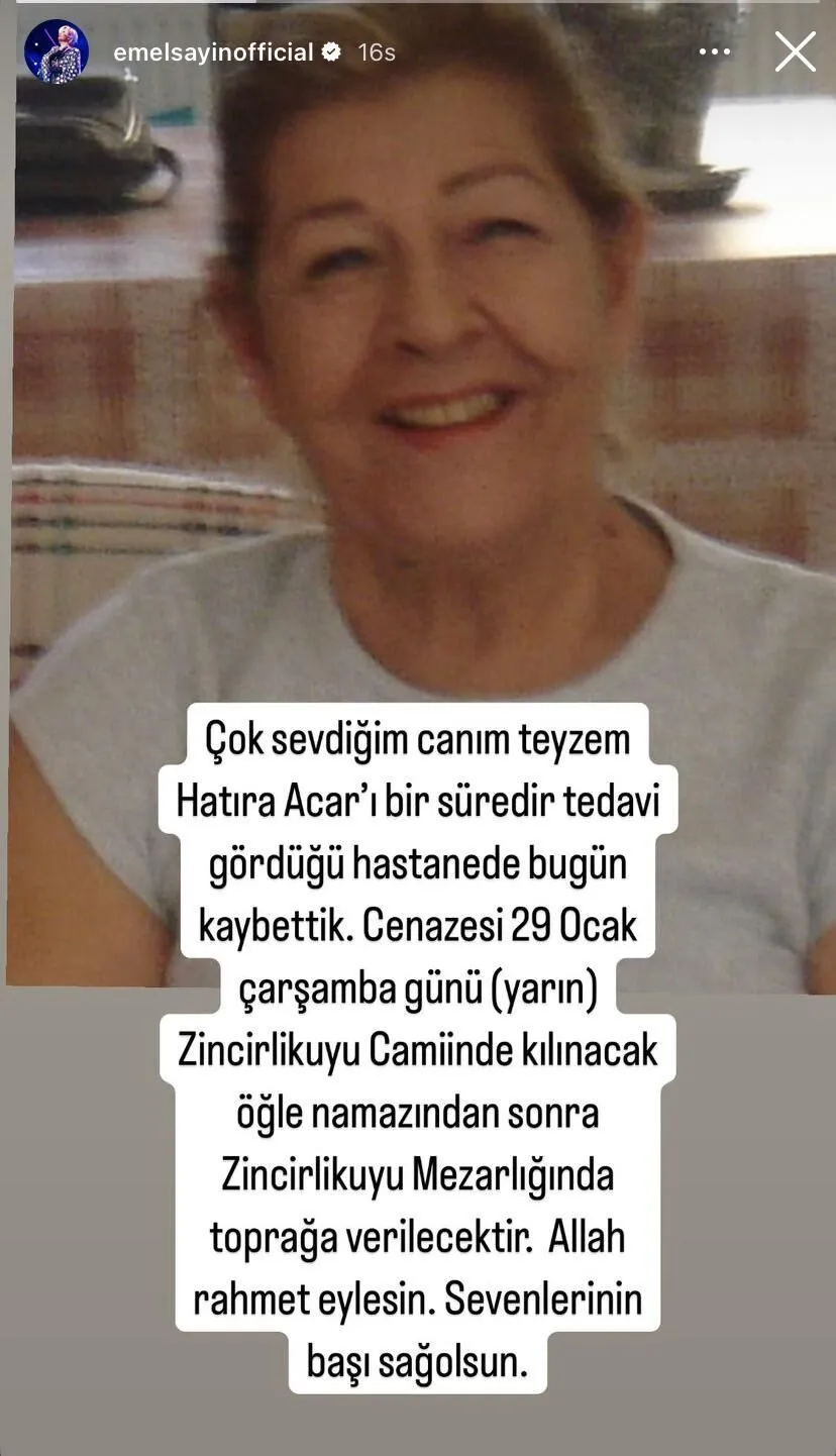 Emel Sayın'ından sevenlerini üzen haber!
