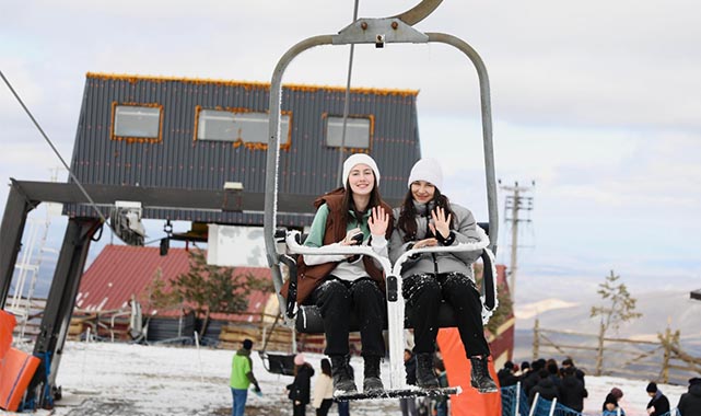 Samsun Büyükşehir ile  gençler Akdağ'da keyifli gün geçirdi