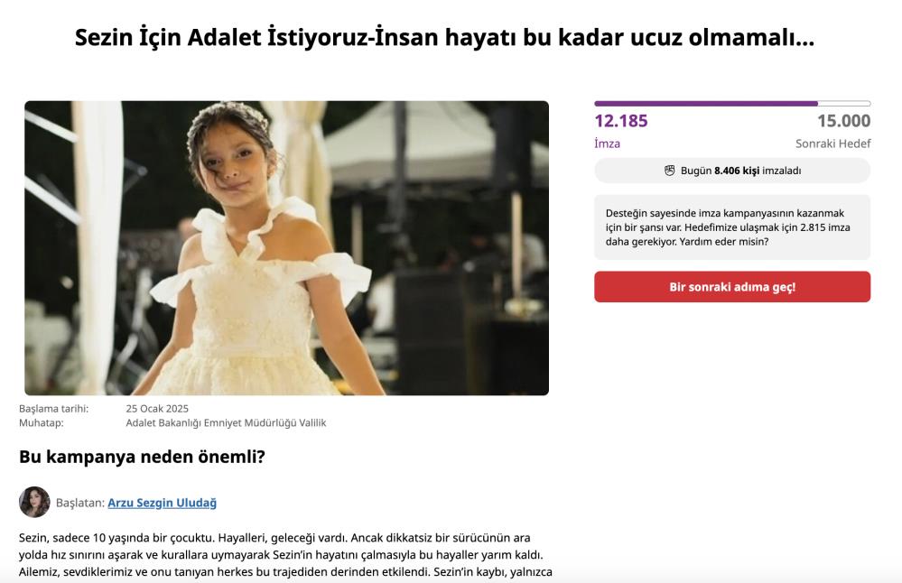 Samsun'da kazada ölen Sezin Sezgin için adalet istediler
